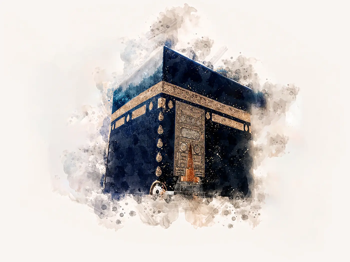 Hayyart Allah Muhammed üçlü tablo setinin baskı kalitesi