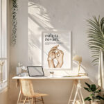 Definition Ruh-u Revan Sözlük Anlamı Detaylı Ahşap Çerçeveli Tekli İslami Tablo - Görsel 9
