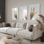 Hub, Created in Pairs, Sabır Detaylı Ahşap Çerçeveli 3'lü İslami Tablo Set - Görsel 9