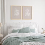 Hayyart Hayal Al Salah, Hayyal Al Falah Ahşap Çerçeveli 2'li Minimalist İslami Tablo Set - Kahverengi - Görsel 19