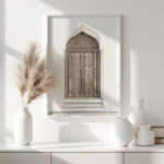 Hayyart Dua, Kapı, Sabr Ahşap Çerçeveli 3'lü Minimalist İslami Tablo Set - Görsel 18
