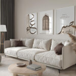 Hayyart Dua, Kapı, Sabr Ahşap Çerçeveli 3'lü Minimalist İslami Tablo Set - Görsel 15