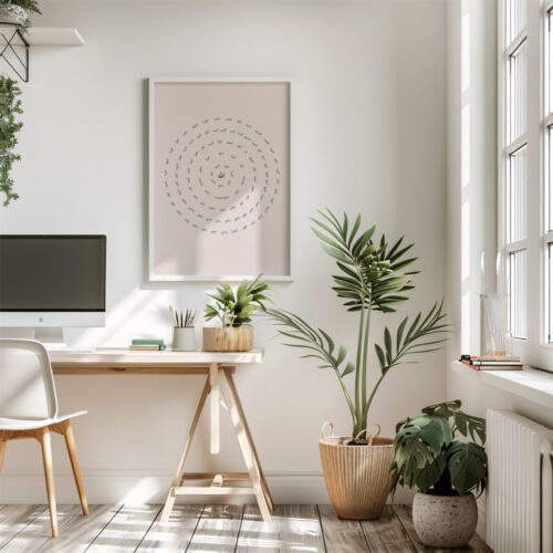 Hayyart Esmaül Hüsna, Allahın 99 İsmi Ahşap Çerçeveli Minimalist Tekli İslami Tablo - Görsel 14