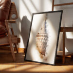 Hayyart Galata Kulesi Watercolor Ahşap Çerçeveli Tekli Minimalist İslami Tablo - Görsel 8