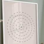 Hayyart Esmaül Hüsna, Allahın 99 İsmi Ahşap Çerçeveli Minimalist Tekli İslami Tablo - Görsel 12