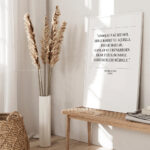 Hayyart Hayyart And We Will Test You, Bakara Suresi Ahşap Çerçeveli Minimalist Tekli İslami Tablo - Görsel 10