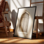 Hayyart Dua, Kapı, Sabr Ahşap Çerçeveli 3'lü Minimalist İslami Tablo Set - Görsel 11
