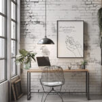 Hayyart Dua El Detaylı Çerçeveli Minimalist 2'li İslami Tablo Set - Görsel 4