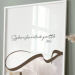 Hayyart Created in Pairs Çiçek Detaylı Ahşap Çerçeveli 3'lü İslami Tablo Set - Görsel 10