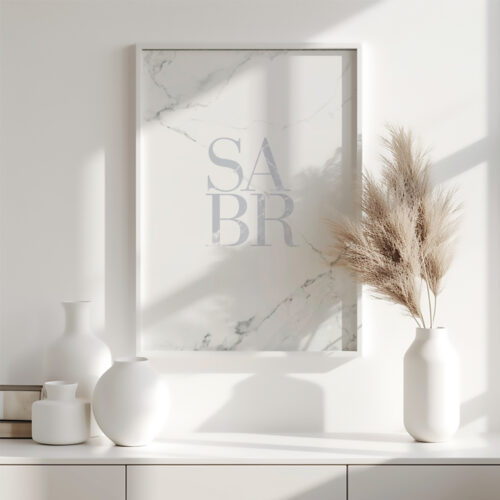 Hayyart Bismillah, Sabr, Elhamdülillah Marble Ahşap Çerçeveli 3'lü İslami Tablo Set - Görsel 17