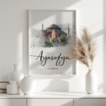 Hayyart İstanbul Ayasofya Ahşap Çerçeveli Minimalist Tekli İslami Tablo - Görsel 17