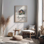 Hayyart İstanbul Ayasofya Ahşap Çerçeveli Minimalist Tekli İslami Tablo - Görsel 22
