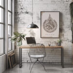 Hayyart Ayatel Kursi Ahşap Çerçeveli Minimalist Tekli İslami Tablo - Açık Kahverengi - Görsel 9