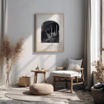 Hayyart Watercolor Efektli Allah-u Ekber Ahşap Çerçeveli Minimalist Tekli İslami Tablo - Görsel 18