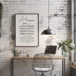 Hayyart Ayatel Kursi Ahşap Çerçeveli Minimalist Tekli İslami Tablo - Görsel 11