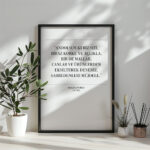 Hayyart Hayyart And We Will Test You, Bakara Suresi Ahşap Çerçeveli Minimalist Tekli İslami Tablo - Görsel 6